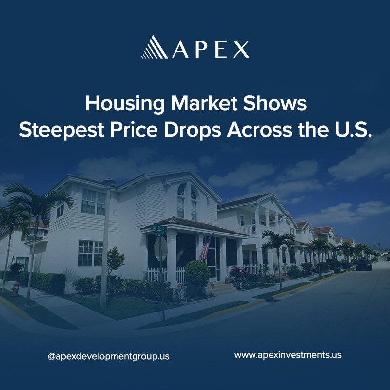 Housing Market Shows Steepest Price Drops Across the U.S.