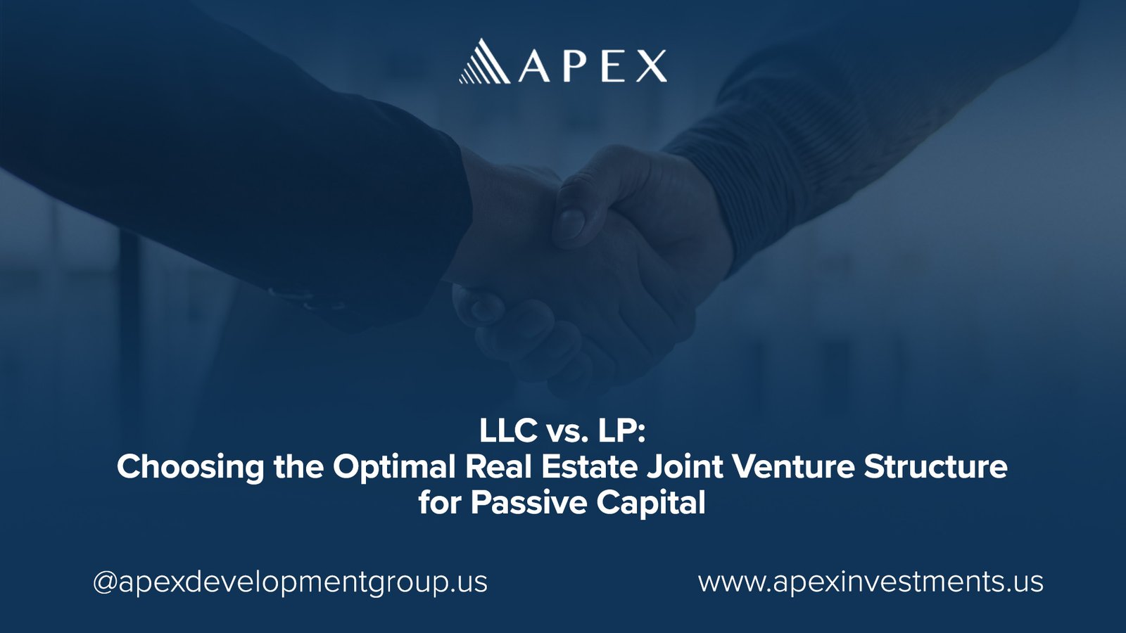 Real Estate Joint Venture Structure